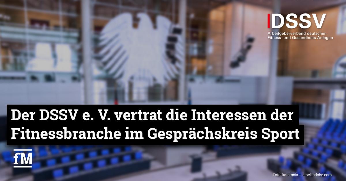 DSSV vertritt Brancheninteressen im Gesprächskreis Sport