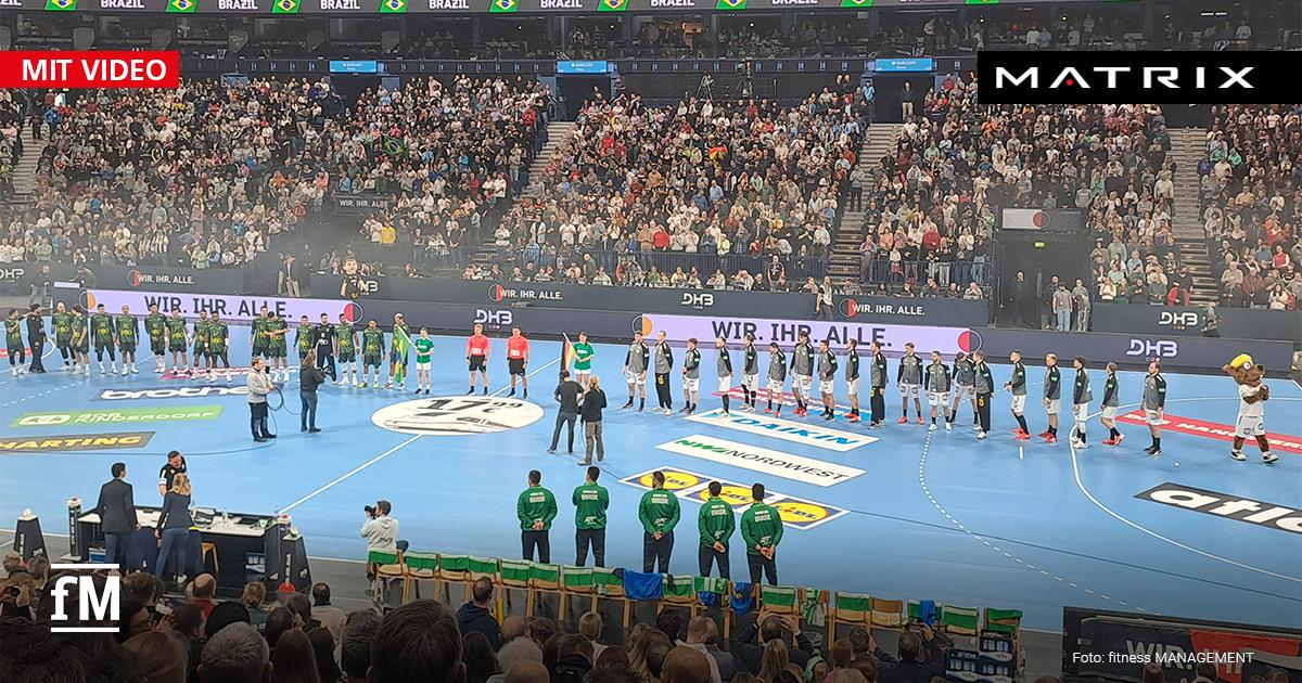 Handball-WM 2025: Deutschland gegen Brasilien, letztes Testspiel in Hamburg