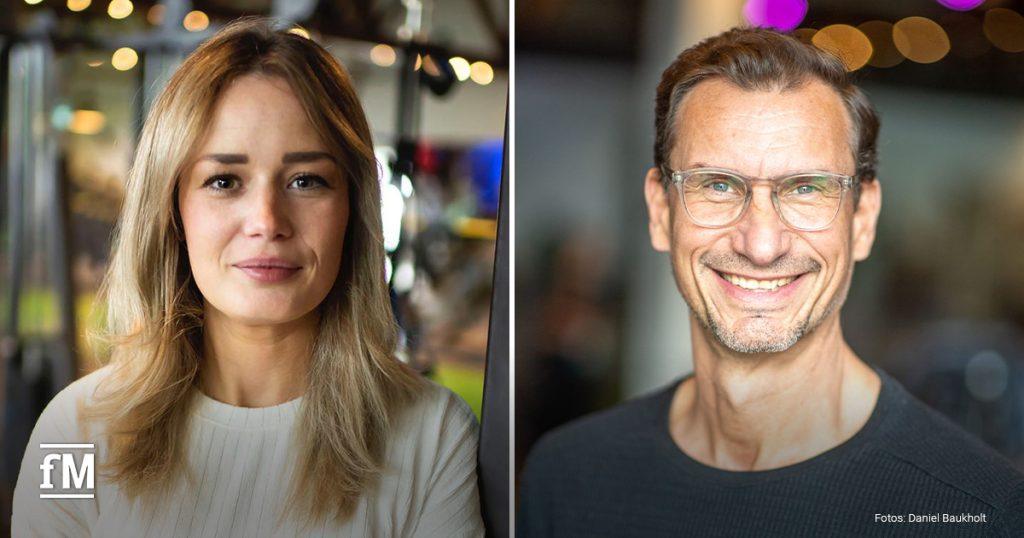 Gesellschafterin und Marketingverantwortliche Meike Reckers und Geschäftsführer Marc Jürgens vom Sports Place Münster