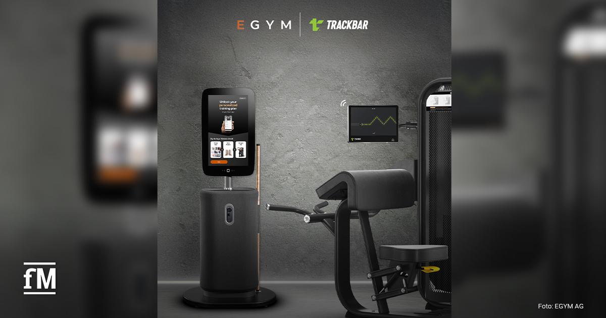 Die Zukunft des Krafttrainings beginnt jetzt! TRACKBAR macht analoge Geräte intelligent und verbindet sie mit der digitalen Trainingswelt von EGYM