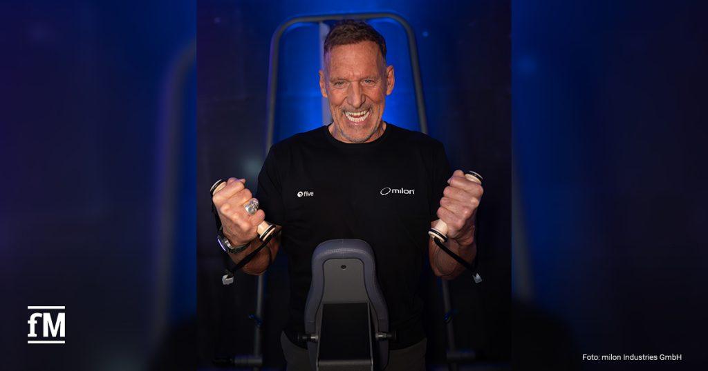 Fitness-Ikone Ralf Moeller bei milon X Einführung im ALFA Sports & Spa