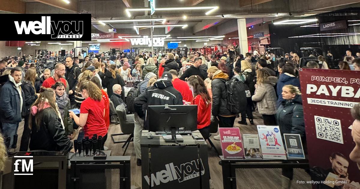 Wismar feiert Fitness! Mehr als 3.000 Besucher waren bei der wellyou-Eröffnung dabei