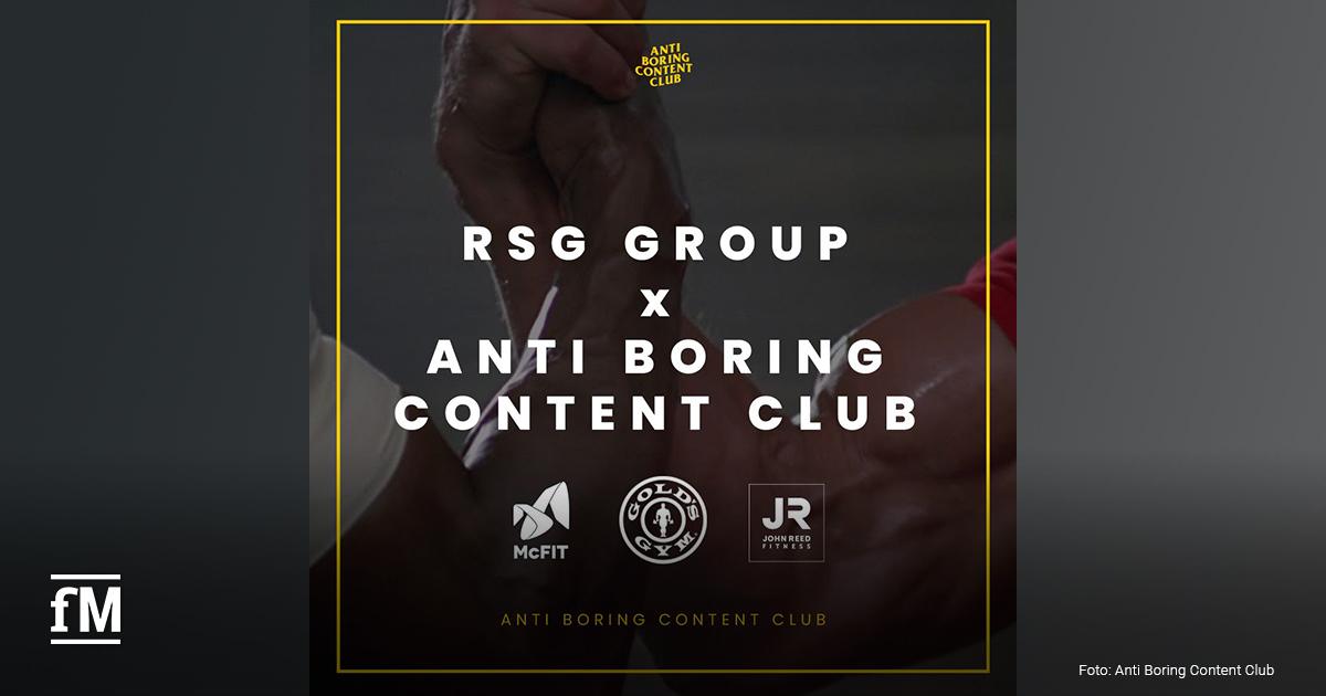 RSG Group startet neue Social Media Offensive über Anti Boring Content Club