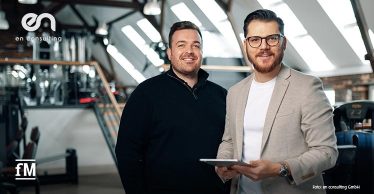 Daniel Erpenbach und Daniel Neumann, Geschäftsführer der en consulting GmbH