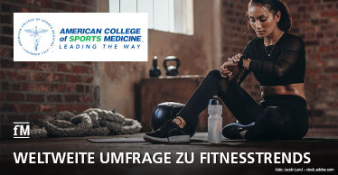 Weltweite ACSM-Umfrage zu Fitnesstrends 2021