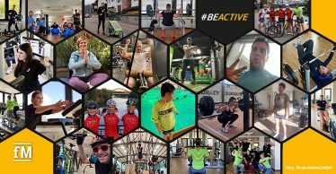 #BEACTIVEDAY: Das Team geht mit gutem Beispiel voran