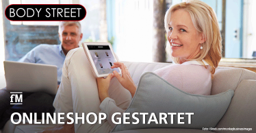 Bodystreet Onlineshop gestartet