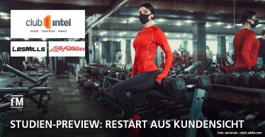 Preview zur exklusiven Corona-Studie für Fitnessstudios von ClubIntel: Das erwarten Fitnesskunden vom Restart und so planen sie den Wiedereinstieg ins Training