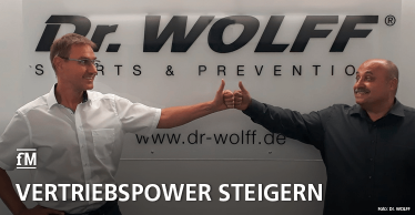 Neuer Vertriebsleiter Medical Fitness: Dr. Hartmut Wolff (links) und Antonio Silva freuen sich auf die weitere Zusammenarbeit