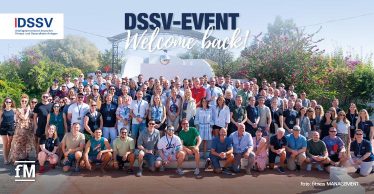 Gäste und Gastgeber des DSSV-Events 2023 im Grecotel Creta Palace auf Kreta