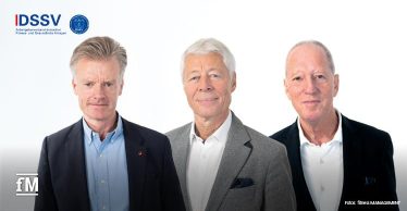 Der neue DSSV-Vorstand (von links): Ralf Capelan (Schatzmeister), Prof. Dr. Thomas Wessinghage (1. Vorsitzender und Präsident) und Werner Kündgen (Vizepräsident).