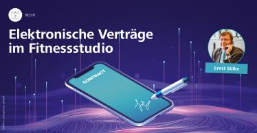 Recht im Studio: Elektronische Verträge im Fitnessstudio