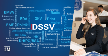 Der DSSV ist als starker Partner für Sie da