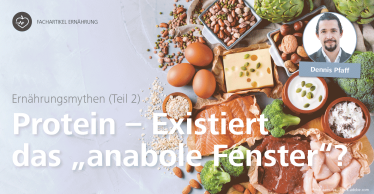 Ernährungsmythen: Existiert das anabole Fenster?