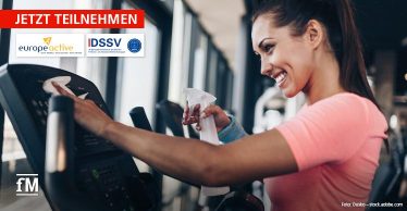 Corona in Fitnessstudios: Unterstützen Sie EuropeAcitve bei der zweiten SafeActive Studie.