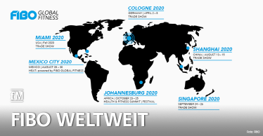 FIBO weltweit: Die Fitnessmessen des Jahres 2019 im Überblick