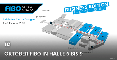 Oktober-FIBO in Halle 6 bis 9