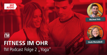 Fitness im Ohr: der fM Podcast bei iTunes, Podigee, Spotify und Deezer