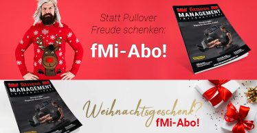 Statt Pullover Freude schenken: fMi-Abo als Weihnachtsgeschenk