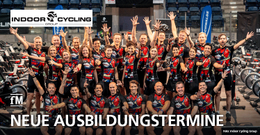 Restart für die Ausbildung bei der Indoor Cycling Group