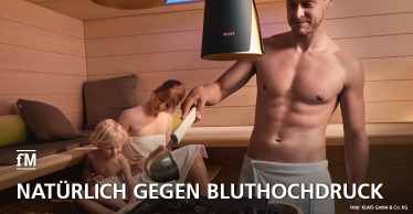 Welt Hypertonie Tag: Natürlich gegen Bluthochdruck mit einem Bad in der Sauna