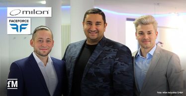 Auf gemeinsamer Mission für mehr Mitglieder in den Fitnessstudios (von links): Dominik Weirich (CEO FACEFORCE), Marc Wisner (Sales Director Health milongroup) und Pascal Braun (CFO FACEFORCE).