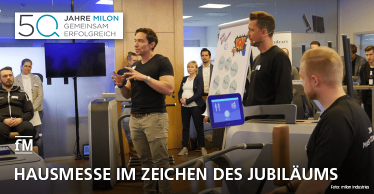 50 Jahre Innovationen: milon Hausmesse 2020 im bayerischen Ermersacker steht im Zeichen des Jubiläums