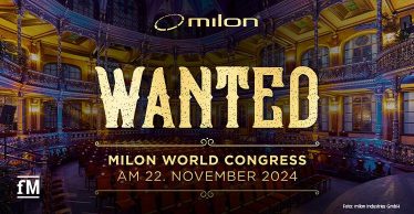 milon World Congress am 22. November 2024 in Augsburg: WANTED: Vordenker und Zukunftsbegleiter gesucht