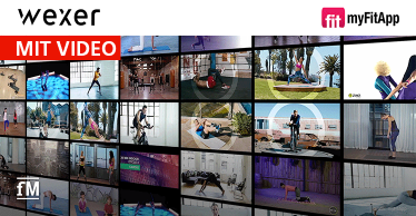 Wexer-Videos in myFitApp