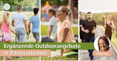 Großes Potenzial für Studioinhaber im Sommer: Outdoortraining anbieten.