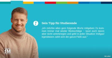 René Hentschke über sein Studium an der DHfPG und seinem Erfolg im Bereich Marketing