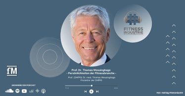 Podcast 'Hashtag Fitnessindustrie' Folge 57 mit Prof. Dr. Thomas Wessinghage.