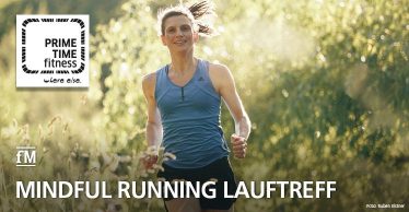 Mindful Running Lauftreff mit Mindfulness Expert und Marathonläuferin Hanna Tempelhagen bei PRIME TIME fitness