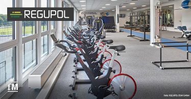 Fitnessboden REGUPOL everroll impact im Fitnessstudio des HSV NLZ