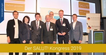 5. Bundesweites Gesundheitsforum „SALUT! DaSein gestalten“ in der Saarbrücker Congresshalle.