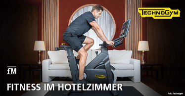 Neue Zimmerkategorie der Kempinski Hotels erlaubt praktische Verbindung von Reisen und Fitness.