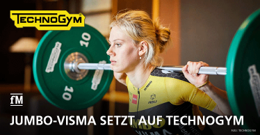 Neue Partner: Technogym und Jumbo-Visma