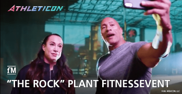 Dwayne 'The Rock' Johnson plant Athleticon 2020