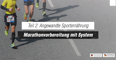 Teil 2 der fM Online-Serie 'Angewandte Sporternährung' zur Ernährung beim Marathonlauf.