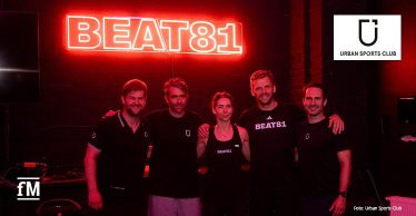 Die Teams von Urban Sports Club und BEAT81 freuen sich über die weitere Zusammenarbeit