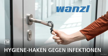 Mit dem Hook Hygiene-Haken von Wanzl gegen Corona